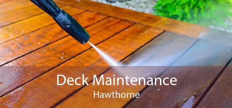 Deck Maintenance Hawthorne