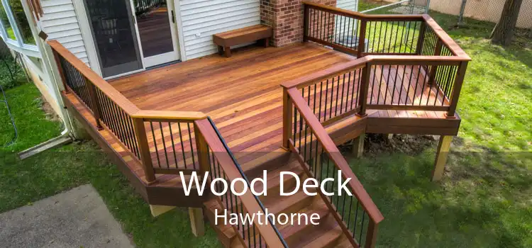 Wood Deck Hawthorne