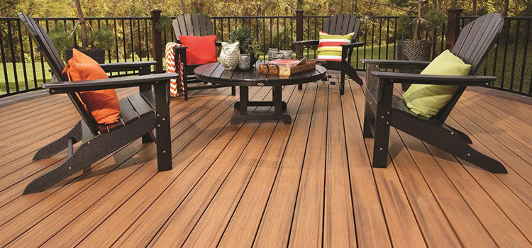 Black TREX Decking in Hawthorne, CA