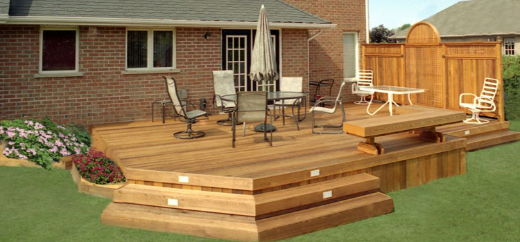 Cedar Composite Decking in Hawthorne, CA