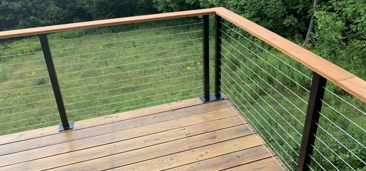 Installing Deck Cable Railing in Hawthorne, CA