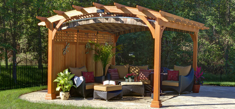 Modern Wood Pergola Installation in Hawthorne, CA